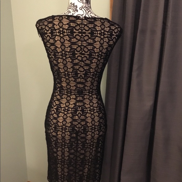 Guess Black Lace Dress - Size 4 - Picture 2 of 2
